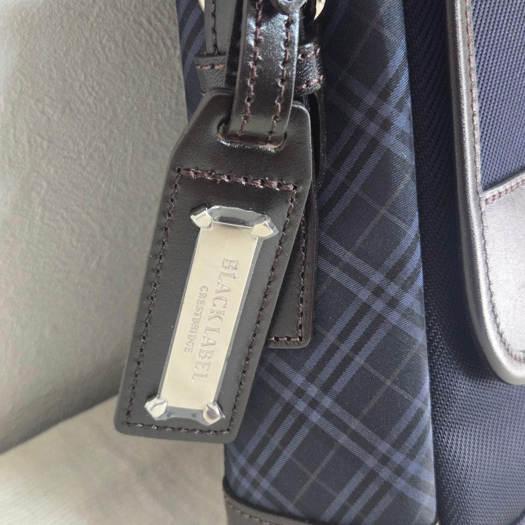 【新品タグ付き・極美品】BLACK LABELショルダーバッグ　ブラックレーベル