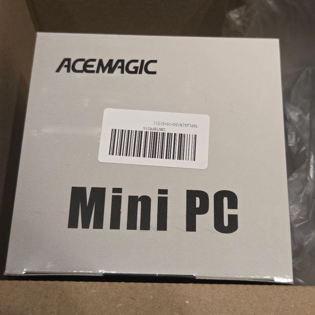 【新品未開封】Acemagic T8 Plus N100 ミニPC