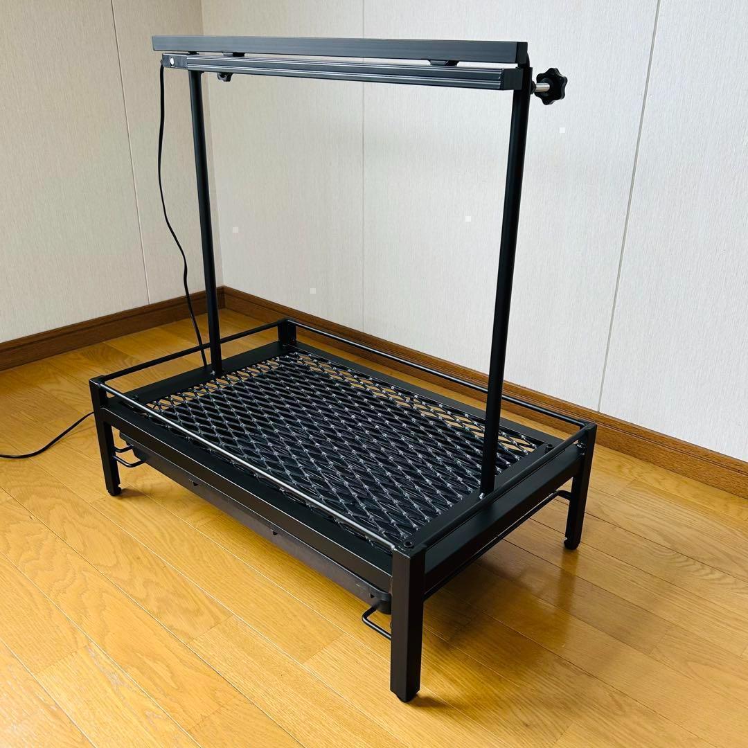 植物棚　シェルフ　アガペーラック　ダクトレール50cm 受け皿