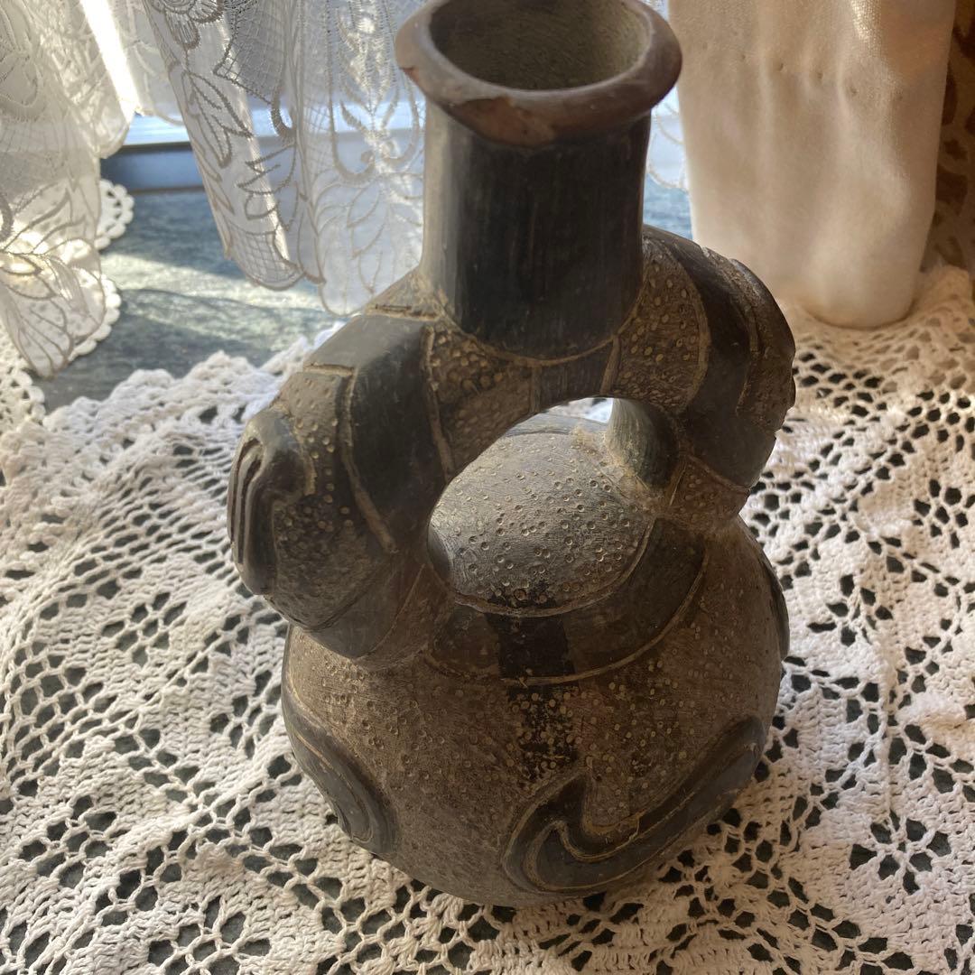 中南米古美術　発掘品　器