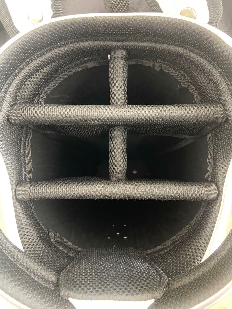 XXIO キャディバッグ ホワイト　ゴルフ　ゴルフバック　ゴルフバッグ