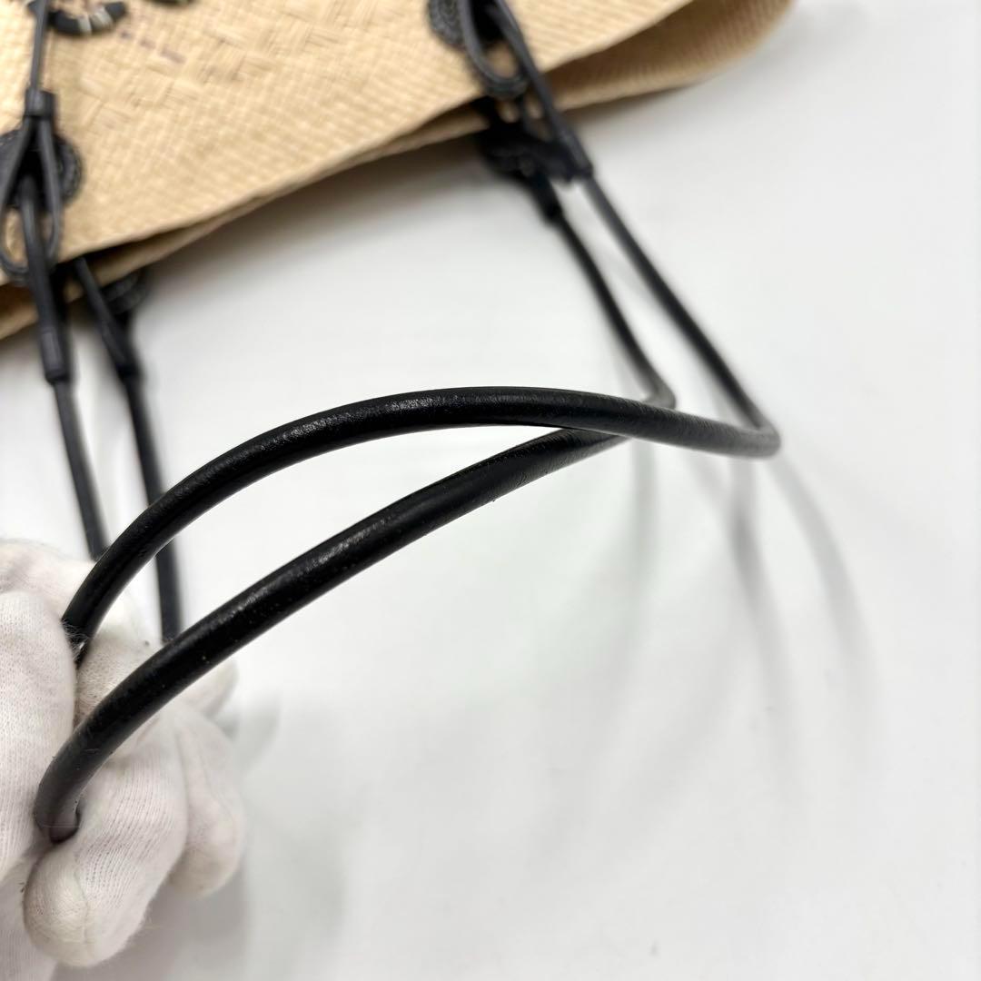 【極美品】 LOEWE ロエベ バスケットバッグ イラカヤシ カーフ 希少