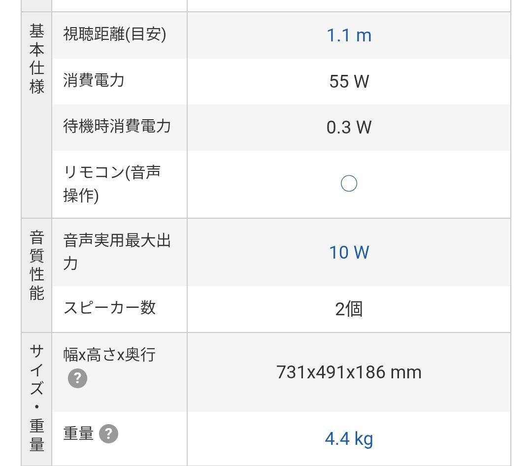【美品】TCL ハイビジョンスマート液晶テレビ32型