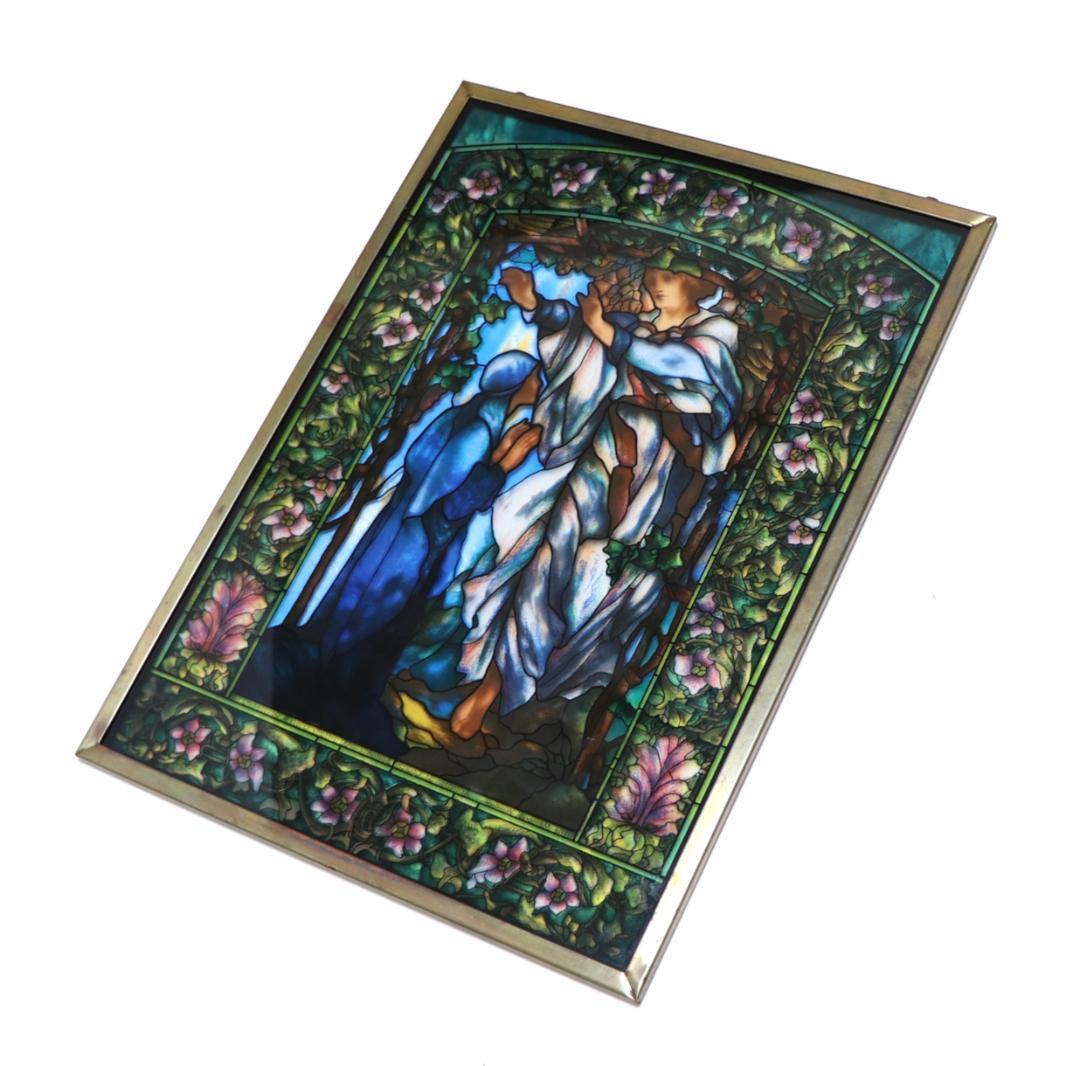 アーリントンストリート教会 大型 ヴィンテージ ステンドグラス マリアへの告知