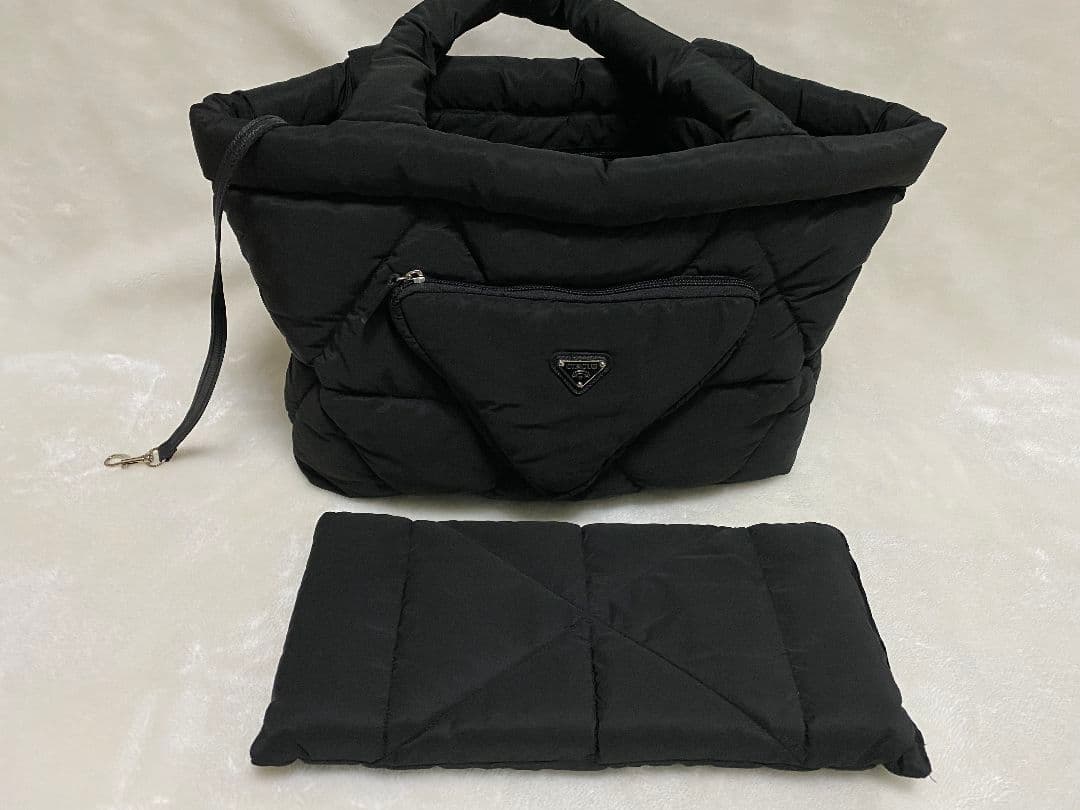 circus circusサーカスサーカス　ナイロンキルトトートキャリーバックM