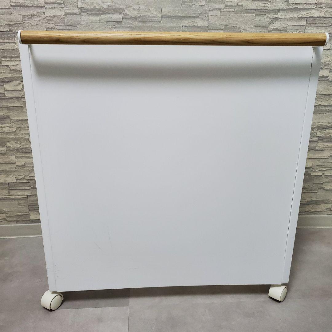 【極美品】山崎実業 TOSCA トスカ 目隠し３分別ダストワゴン