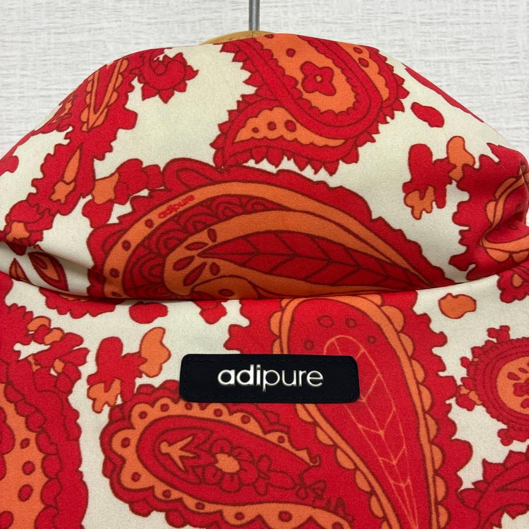 アディダス　adiqure ゴルフ　ペイズリー　ダウンジャケット　テーラーメイド