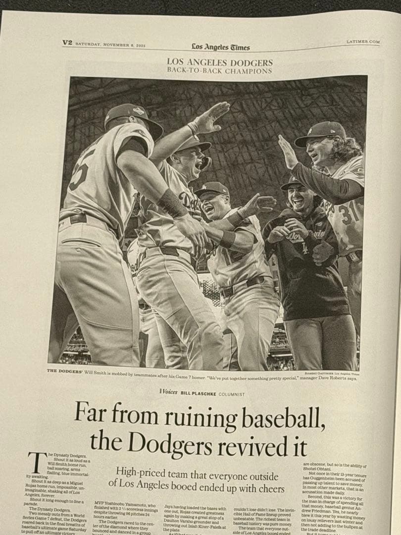 【ドジャース WS \"優勝特別記念版\"】ミゲルロハス『起死回生のホームラン』