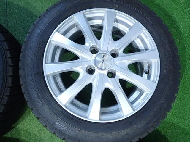 B1079【送料無料】スタッドレスタイヤ 165/65R14 4本セット