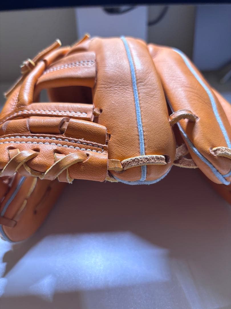 新品未使用久保田スラッガー 軟式AR1 右投げ 東京支店型付け H3ラベル 袋付