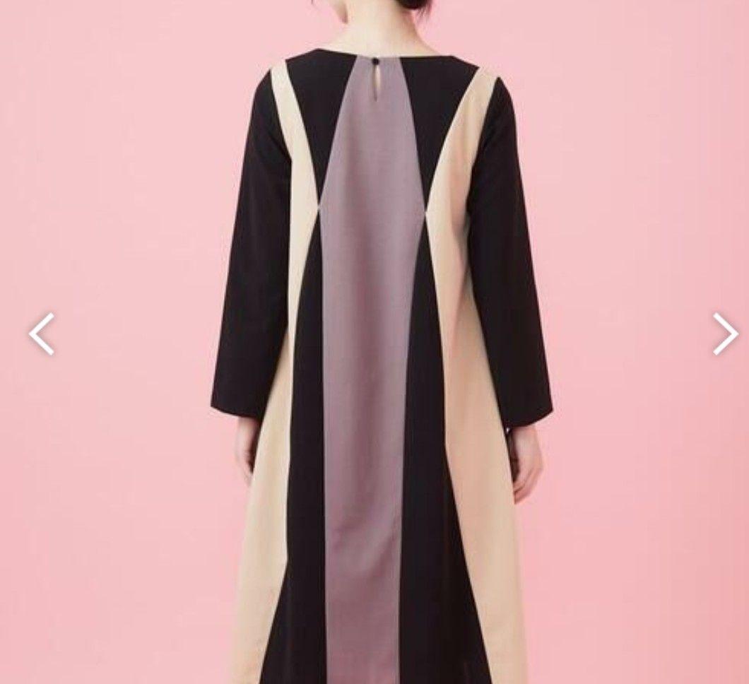 Jocomomola Bloque 配色パッチワークワンピース