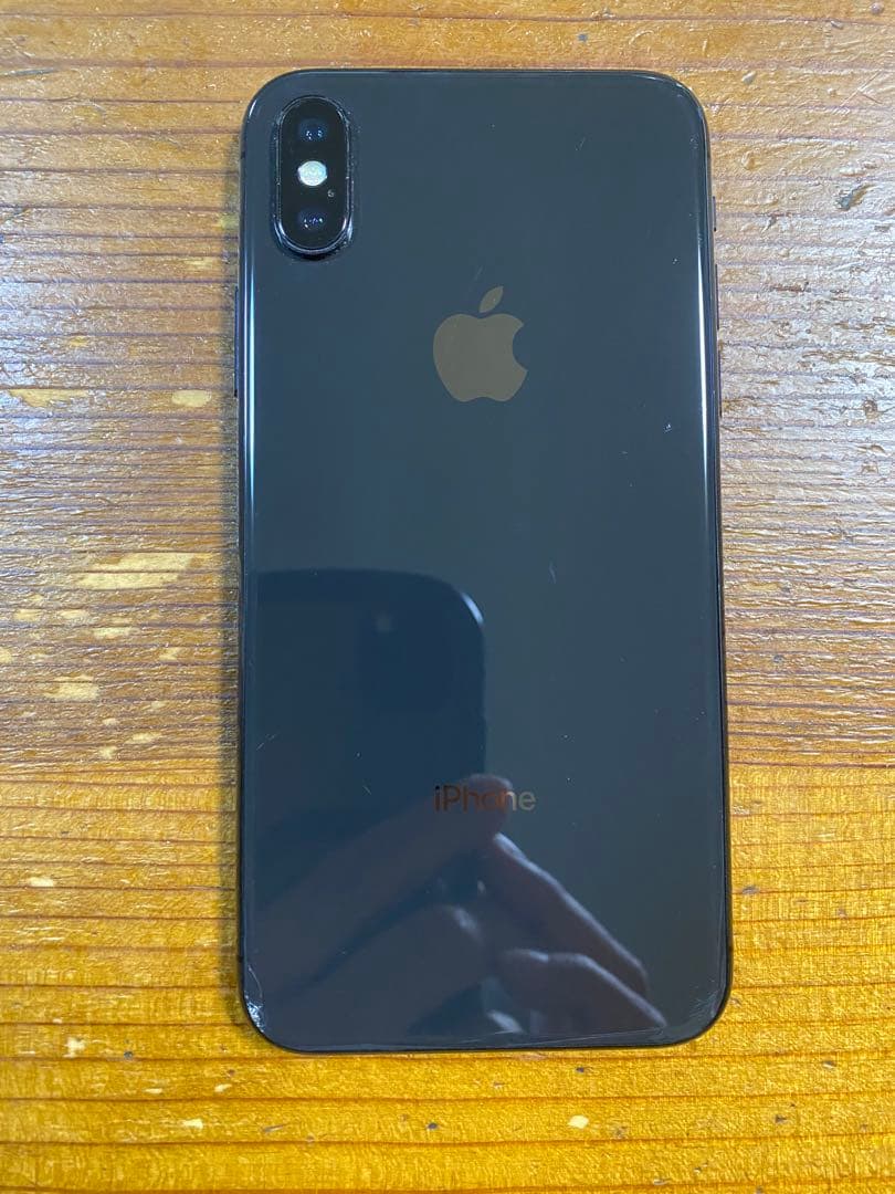 iPhone X space gray 256GB SIMフリー