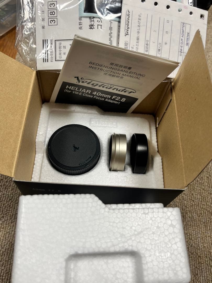 フォクトレンダー HELIAR 40mm F2.8 沈胴 新同美品