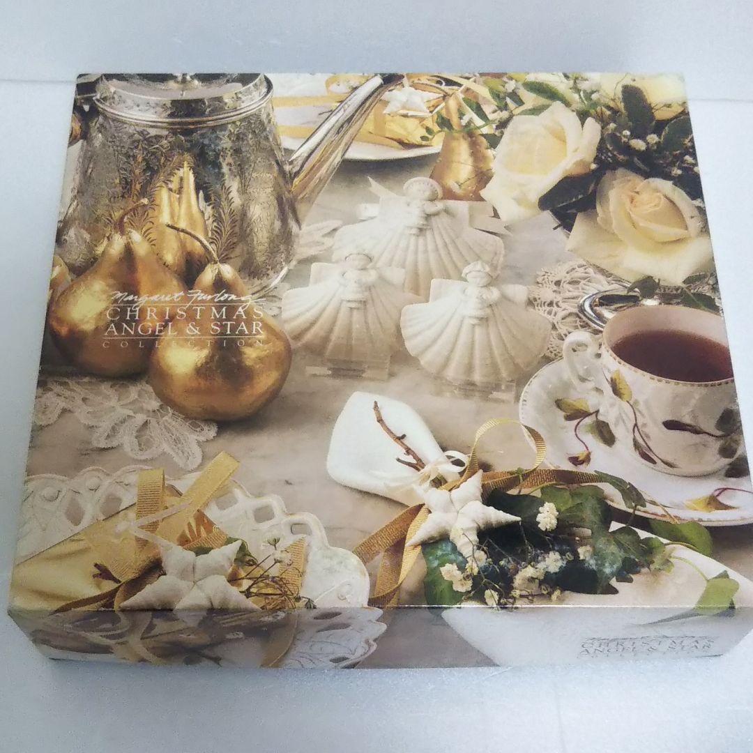 希少 マーガレットファーロング 陶器製クリスマスエンジェル＆スター オーナメント