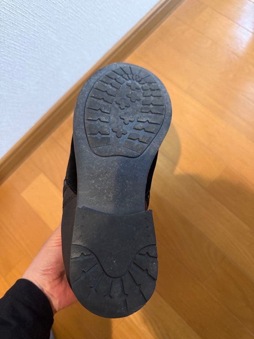 DIESEL 黒ブーツ 使用感あり