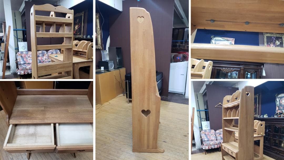 リッツ　I21　③　マルニ　学習机３点セット　フレンディ