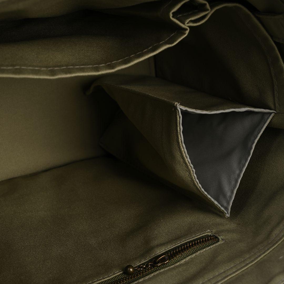 ハンドメイド 8号/11号×旧倉敷帆布×8番糸 スタンダードトート特大 付属品有