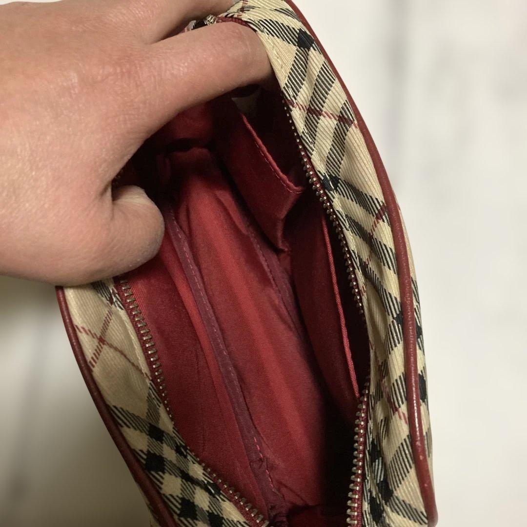 チェック柄ショルダーバッグBurberry