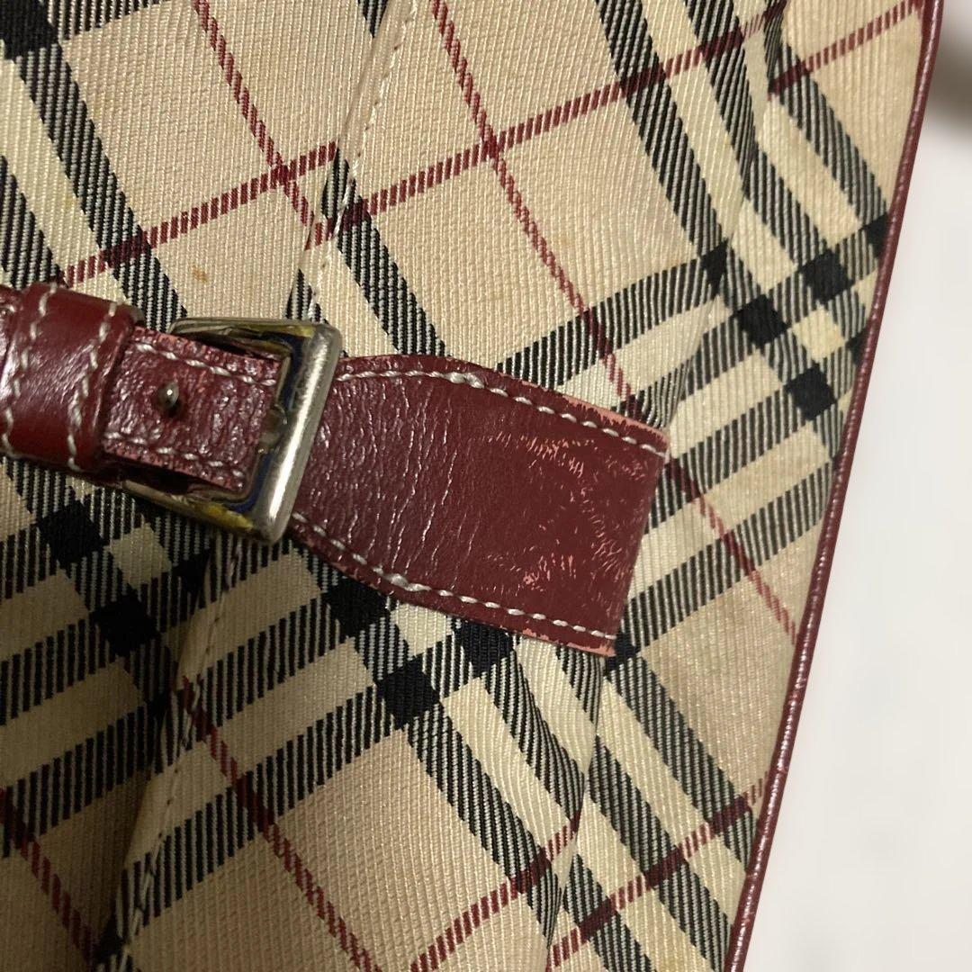 チェック柄ショルダーバッグBurberry