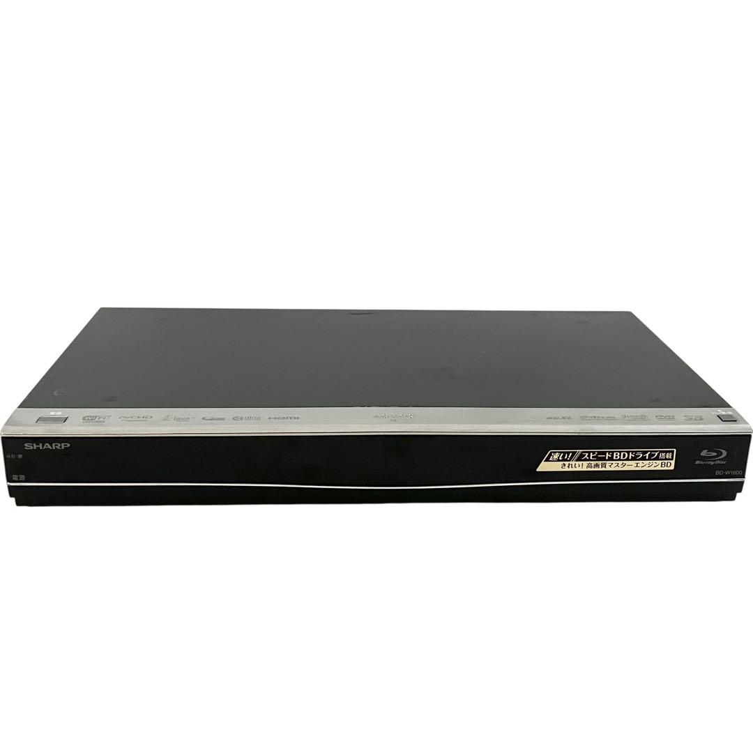 シャープ アクオス 2番組同時録画 ブルーレイレコーダー BD-W1600