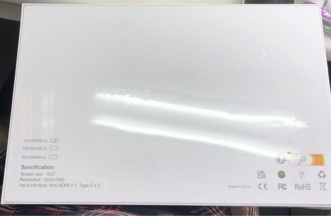 モバイルモニター 15.6インチ モバイルディスプレイ ポータブル　タイプC