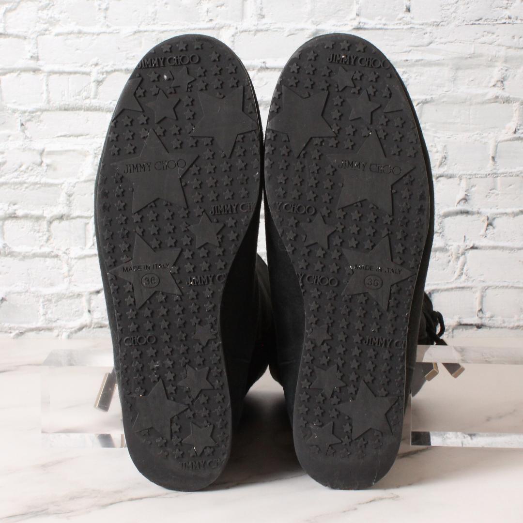 ✨美品✨ ジミーチュウ ムートンブーツ ブラック EU36（23cm相当）