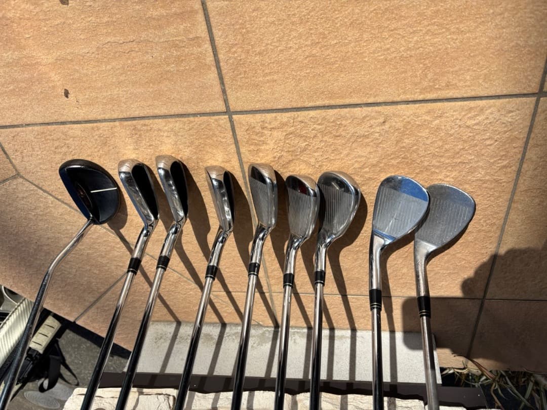 〈値下げ！〉【TaylorMade】中古ゴルフクラブ　セット＋おまけ