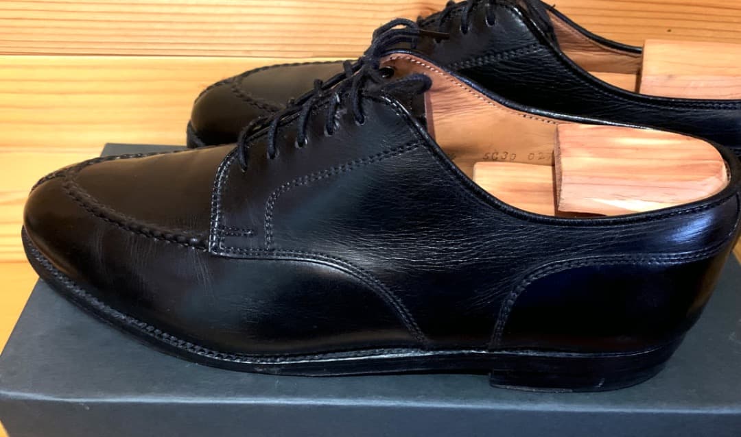 1*O様 オールデン961手縫ノルウィージャンUチップBruce B&Co別注2