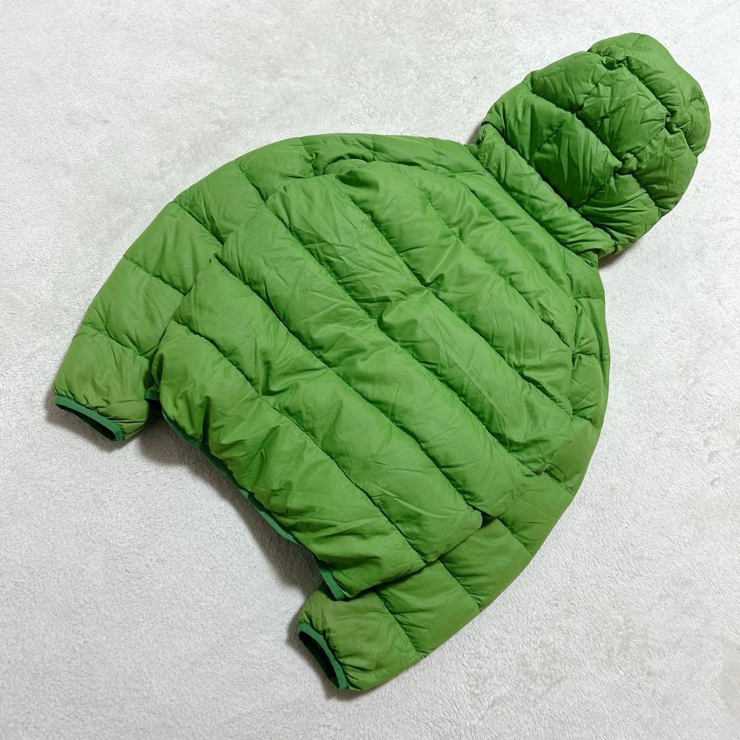 s*a様 y2k 短丈 モンベル down jacket parka グリーン