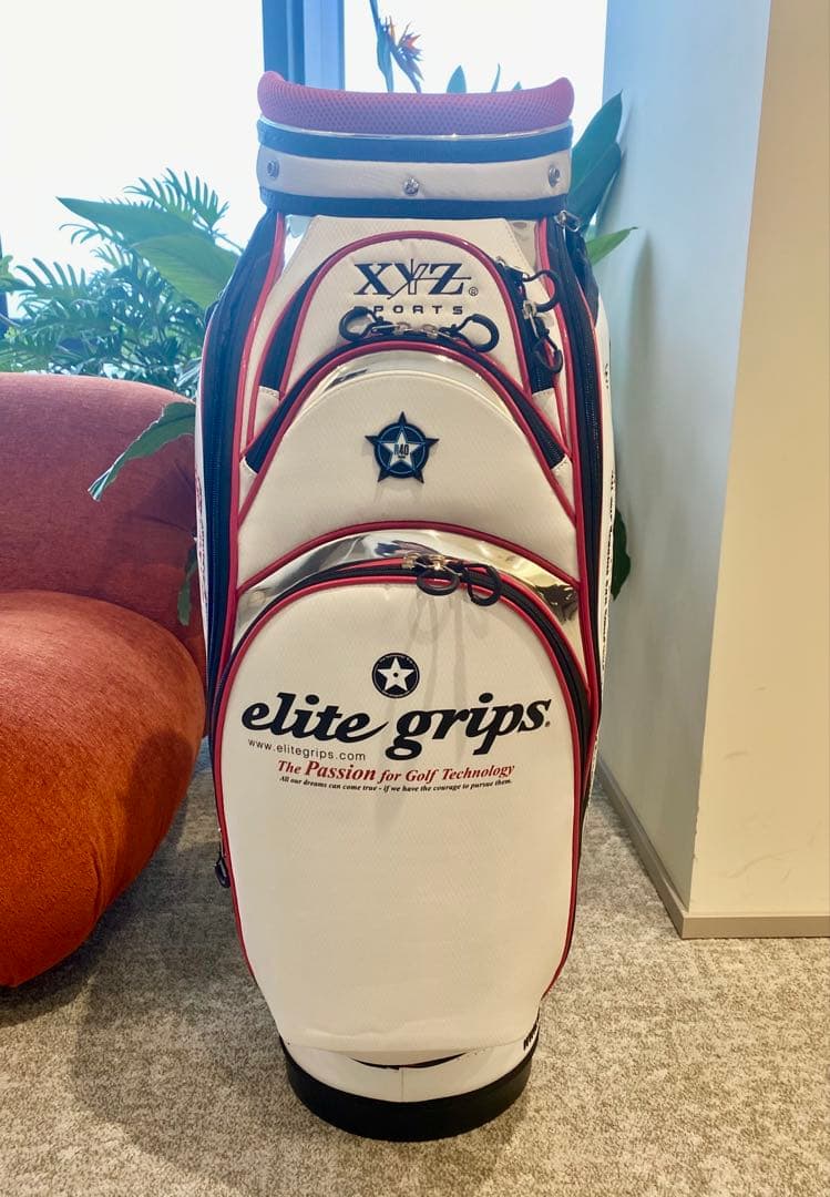 【新品未使用】elite grips キャディバッグ限定 ツアースタッフバッグ
