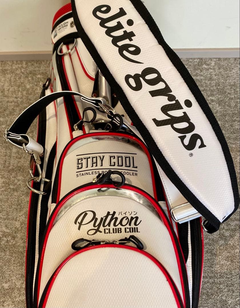 【新品未使用】elite grips キャディバッグ限定 ツアースタッフバッグ