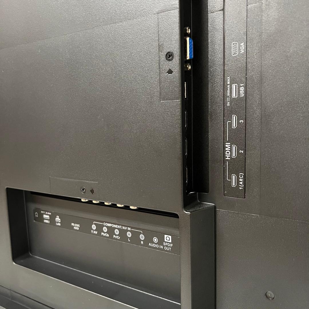 ☆Yuu☆さん専用全国送料込NEC55型4K液晶モニタースリム&スタイリッシュ