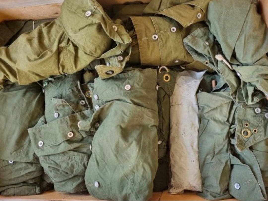 【軍幕屋】希少★ノルウェー軍テント★ビンテージ★軍余剰品★4枚組★