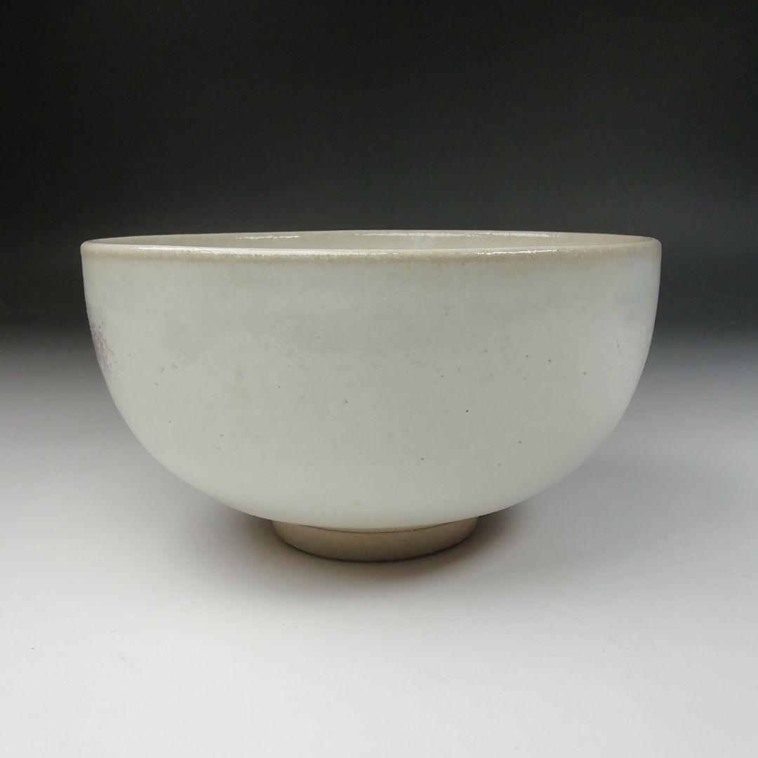 Ｔ６４３　茶碗　『紅葉』『赤膚焼』『赤膚山　大塩正人 造』　共箱　抹茶碗　茶道具