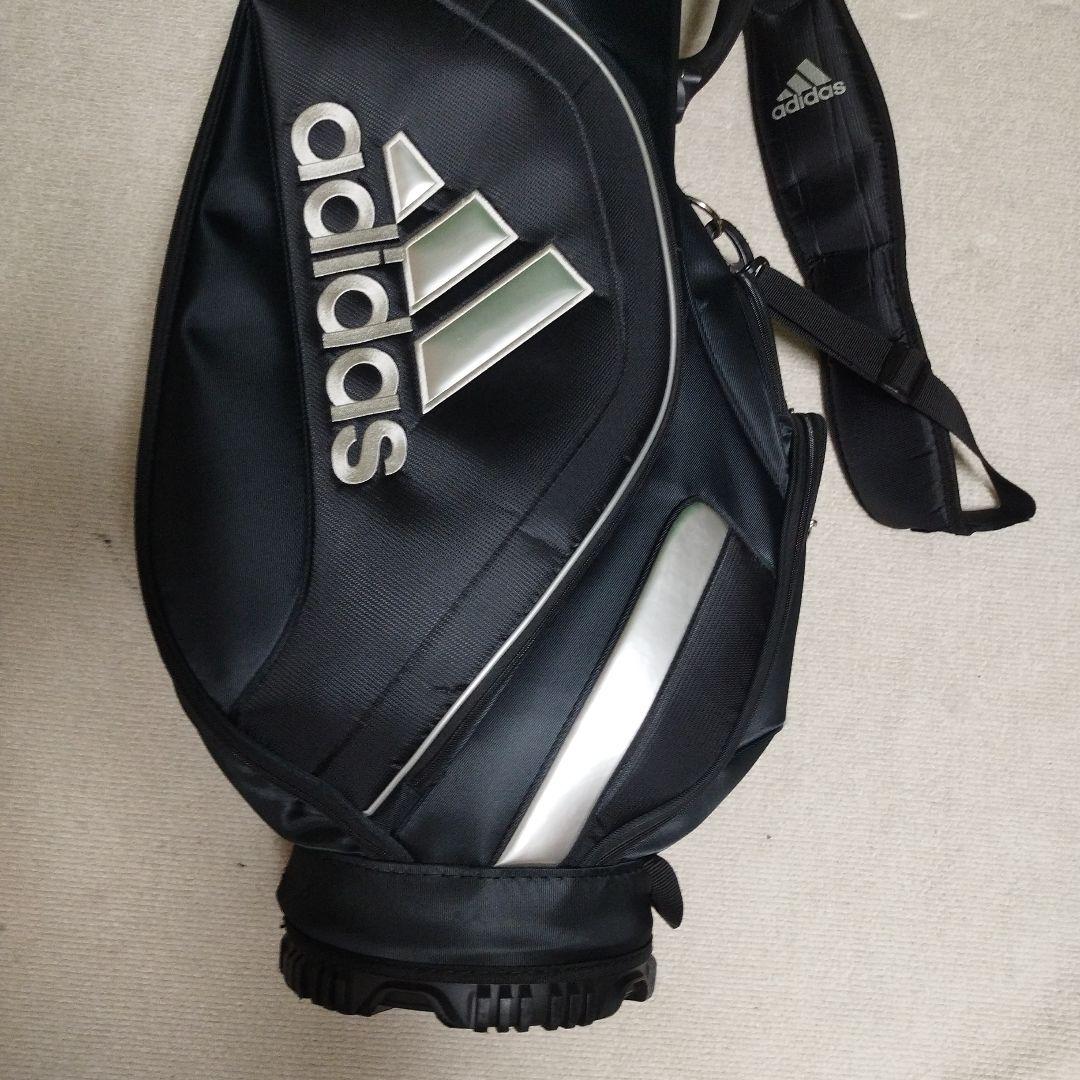 美品　adidas 黒 軽量キャディバッグ　int