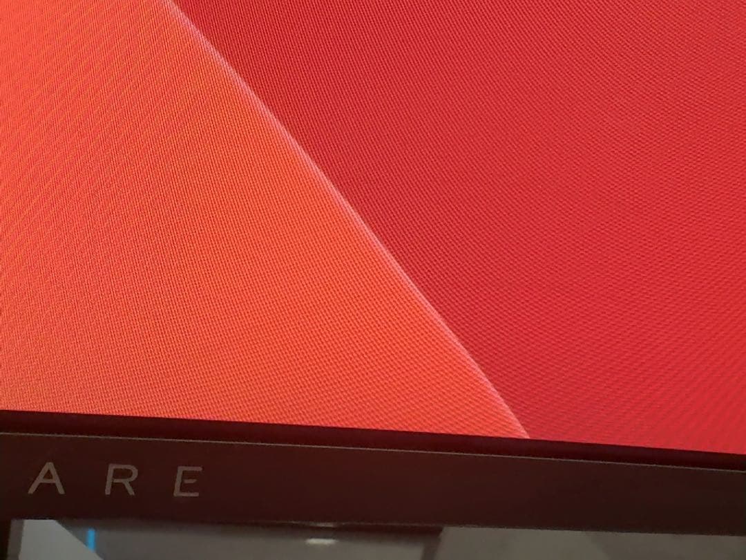 Dell AW3423DW 有機ELモニター 保証期限内　画面キズあり箱なし