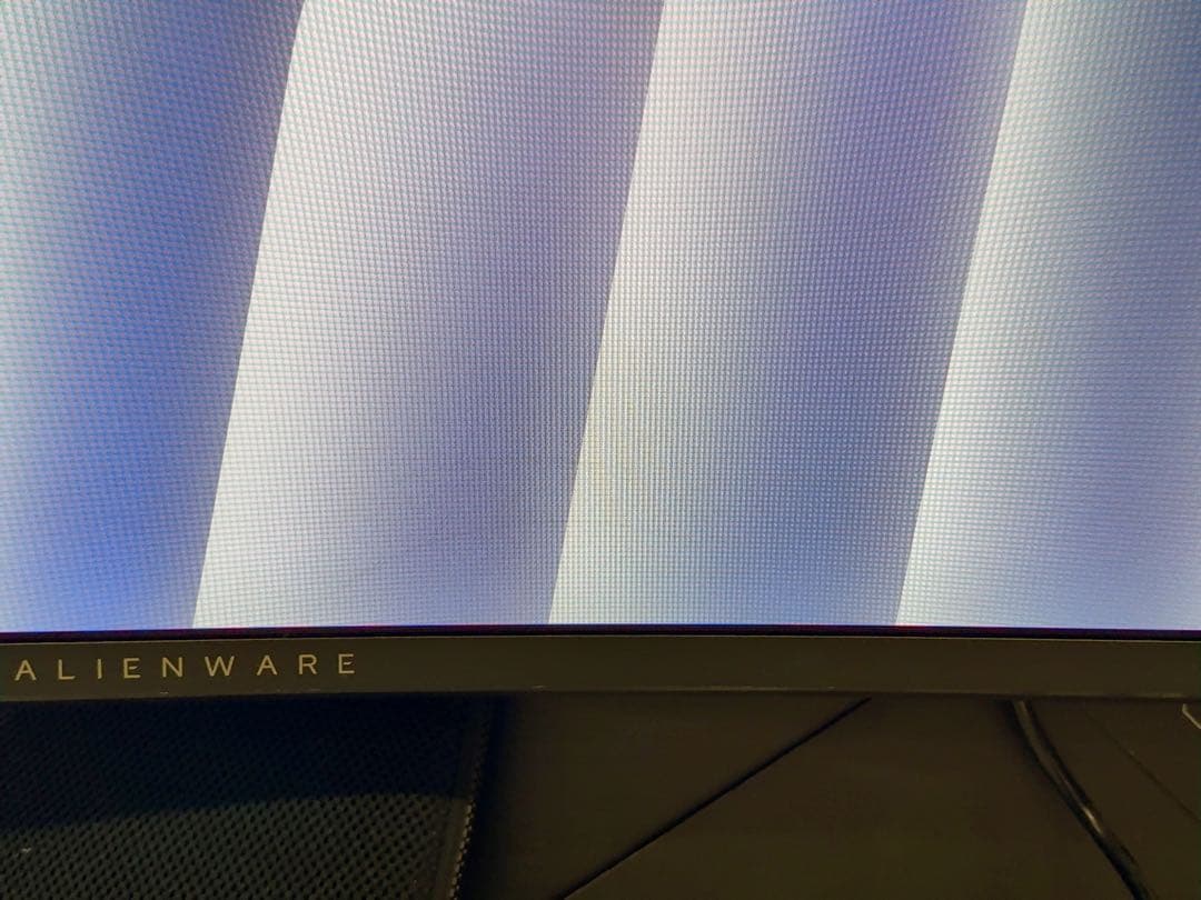 Dell AW3423DW 有機ELモニター 保証期限内　画面キズあり箱なし