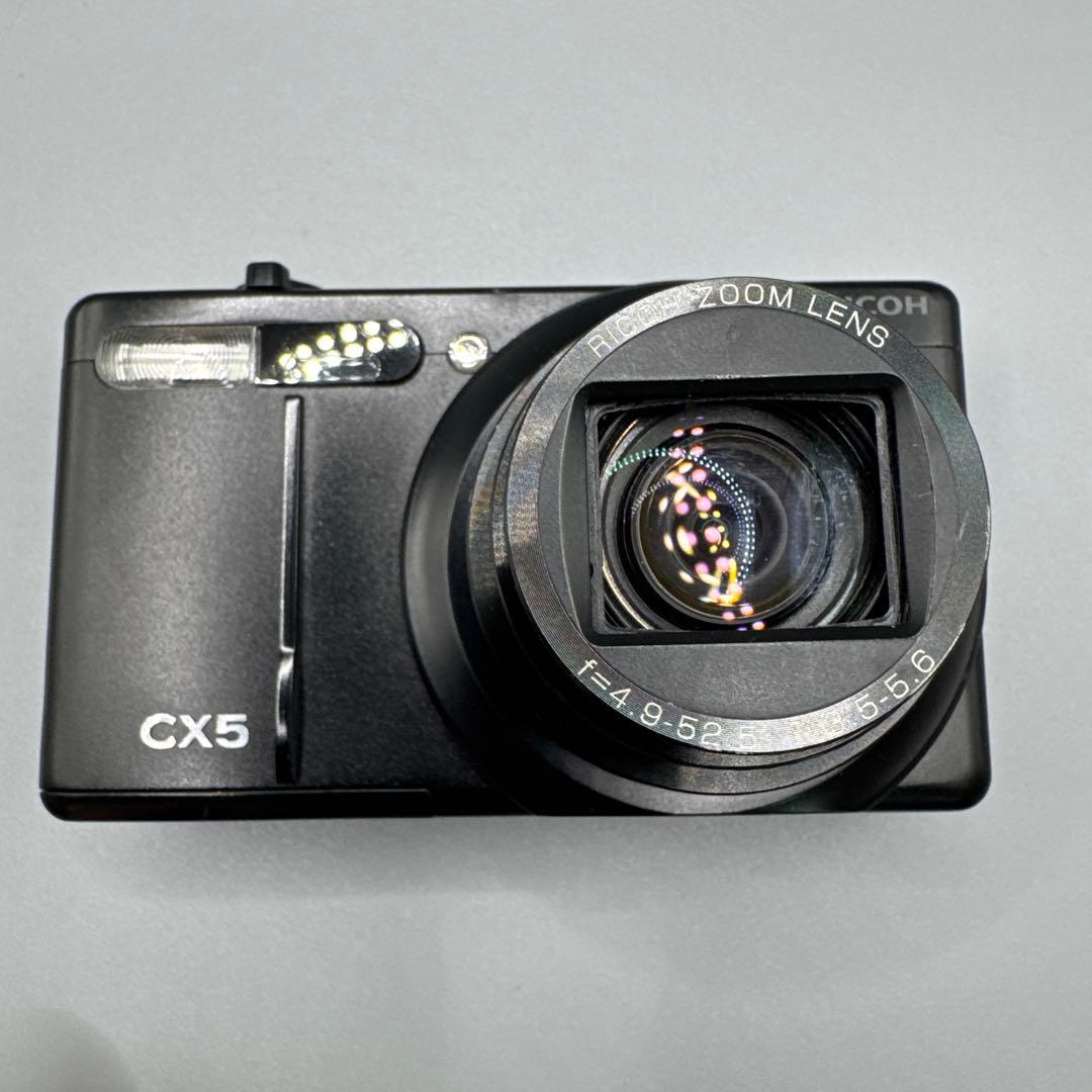 B195 RICOH CX5 コンパクト デジタル カメラ デジカメ コンデジ