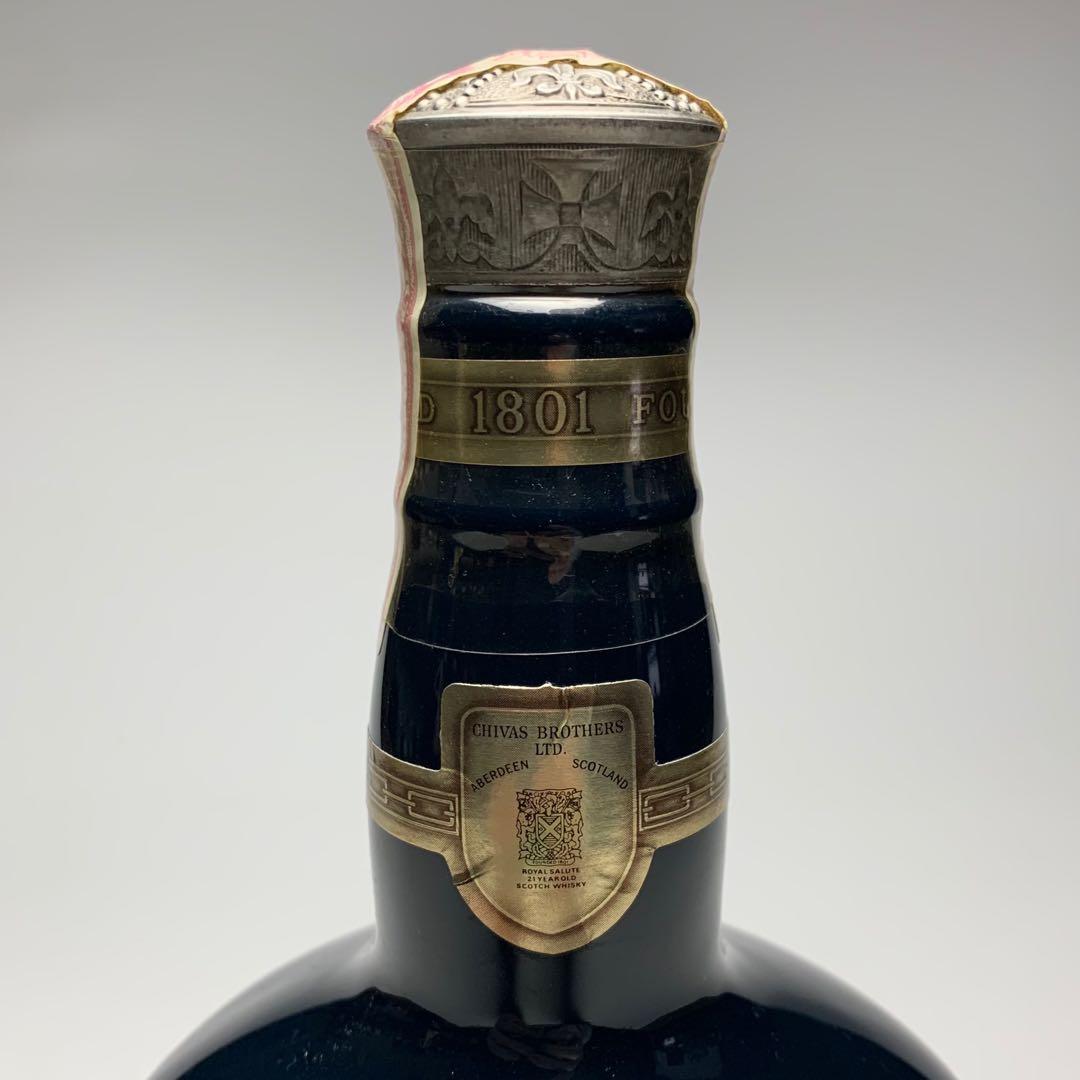 ト*ー様 【ロイヤルサルート 21年】未開封 シーバス スコッチウイスキー 陶器