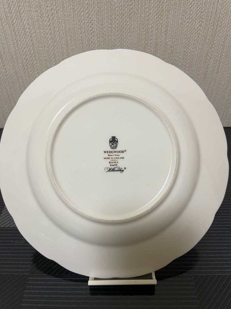 ウェッジウッド ビアンカ デザートプレート 6枚セット