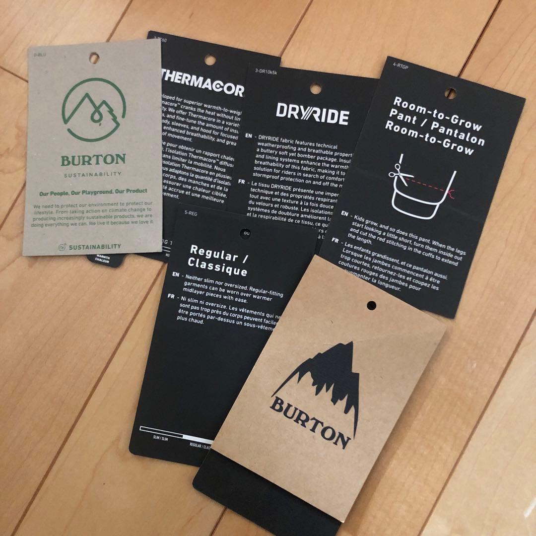 バートン　BURTON スノーボードパンツ　グレー　Lサイズ　160くらい