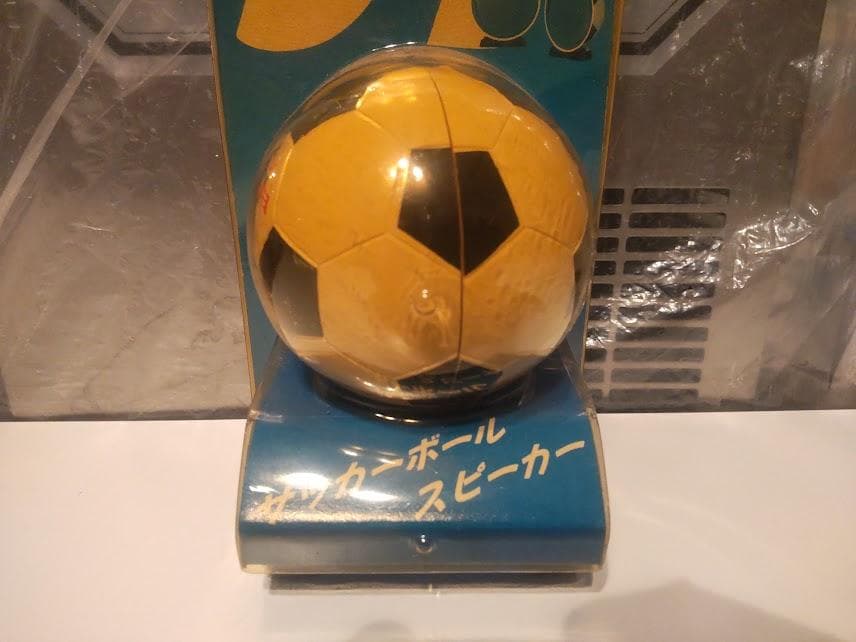 稼働品★廃番★レトロ★aiwa アイワ サッカーボール スピーカー Jリーグ