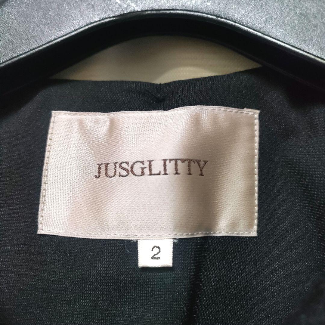【極美品】JUSGLITTY ブークレジャコット