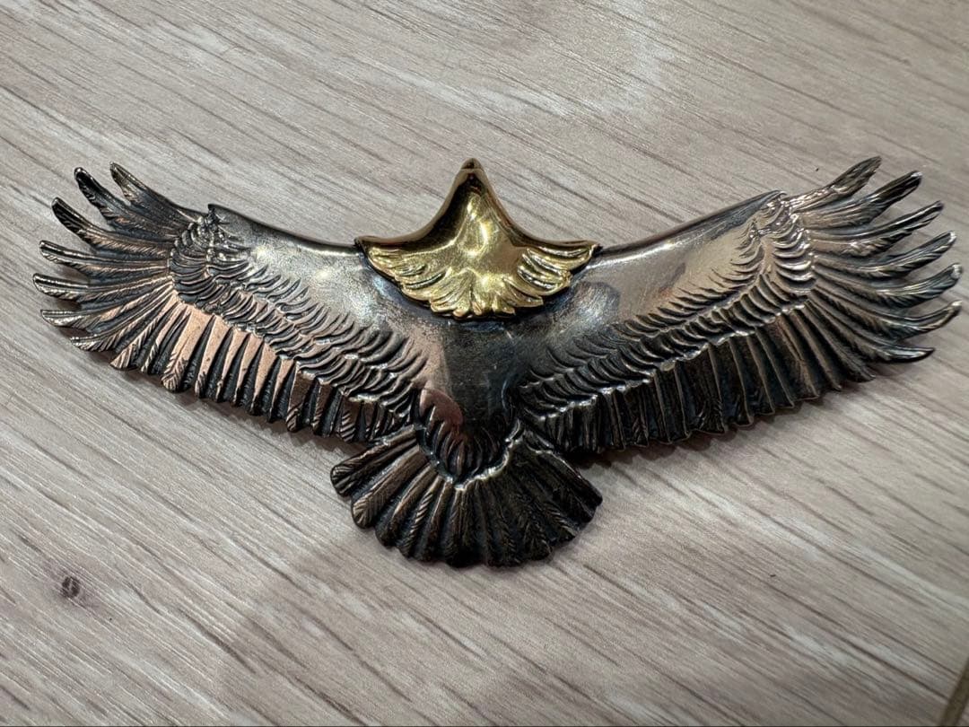 イーグル　1990 イーグル　タタキ　スタンプ　シルバー