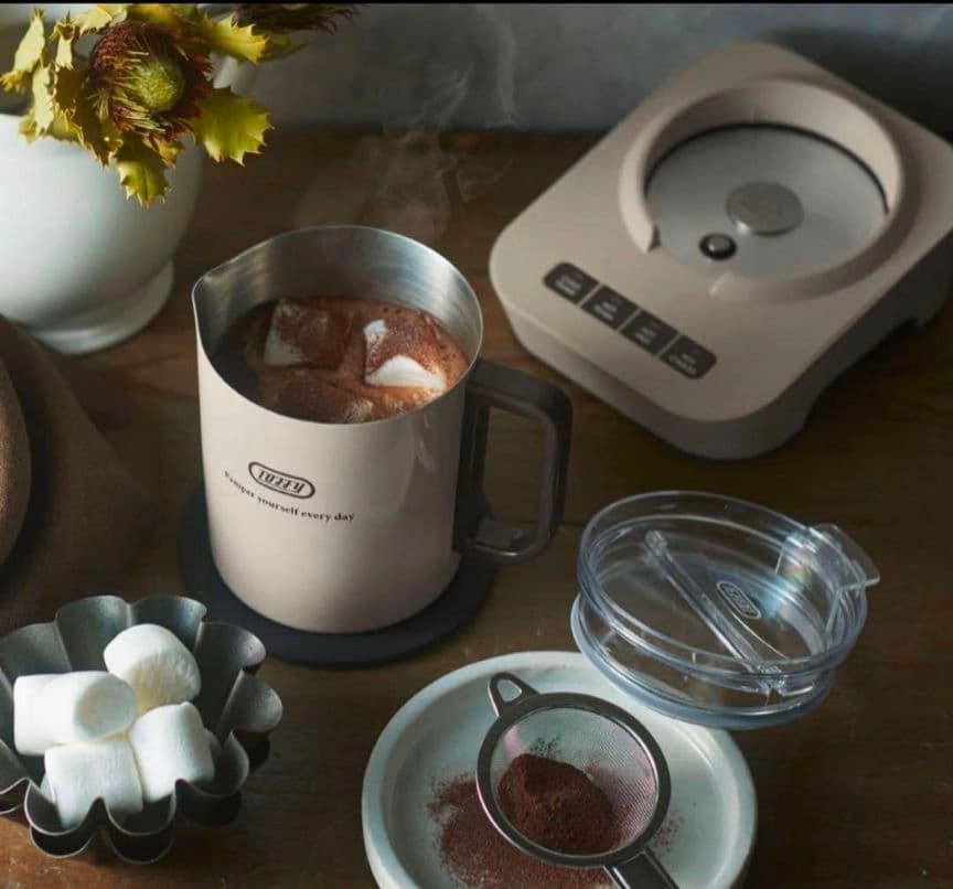 kuro様　新品未使用　Toffy ミルクフォーマーマグ　ミルキーホワイト