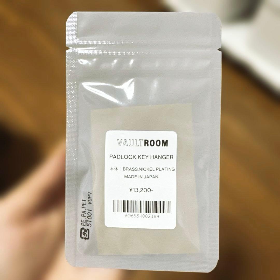 【VAULT ROOM】PADLOCK KEY HANGER【新品】