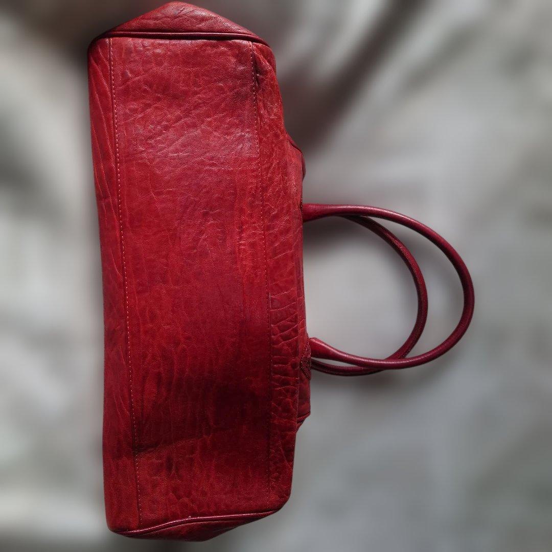 FENDI レザーバッグ 赤