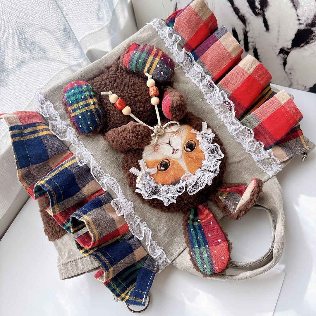 牡*❁様 コヤンイサムチョン　トートバッグ　ハンドメイド　ダリちゃん