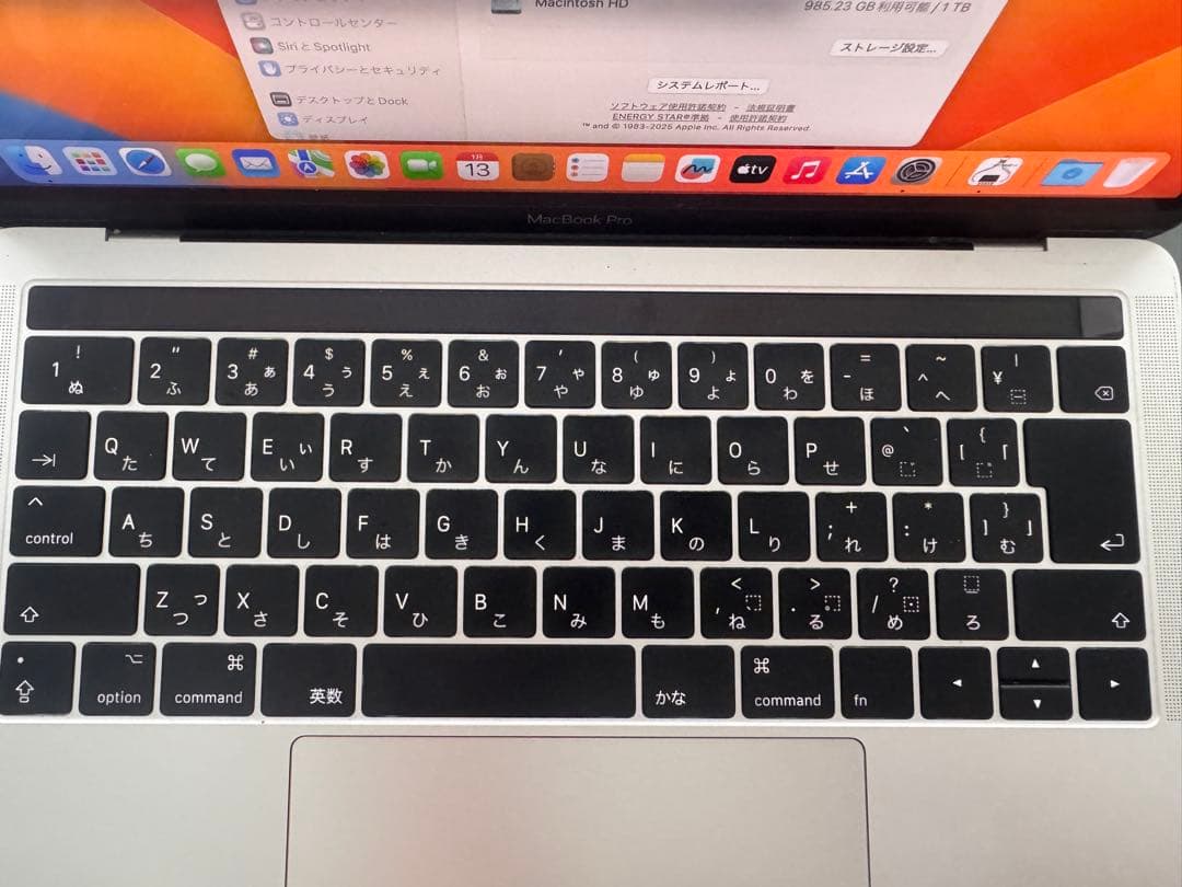 Apple MacBook Pro 13インチ（2016-16G-1TB）