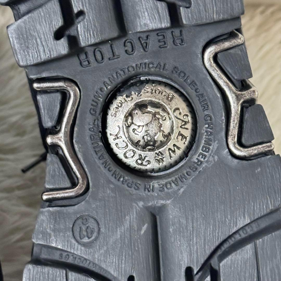 未使用品✨NEW ROCK ニューロック ファイアーパターン　エンジニアブーツ